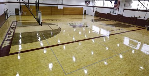 Basketball Court Floor Design