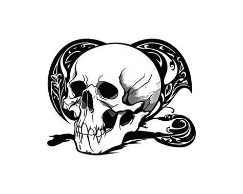 Premium Vector | Danger skull vector art design