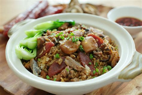 Rice Cooker Claypot Rice - Heavenly Rice