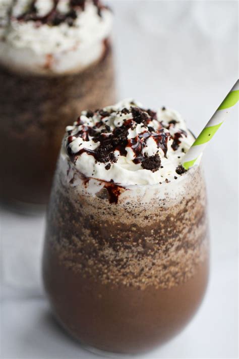 Starbucks Mocha Cookie Crumble Frappuccino Blended Beverage Copycat Recipe | Recipe in 2021 ...