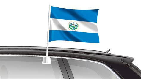 El Salvador Car Flag | Hampshire Flag Company