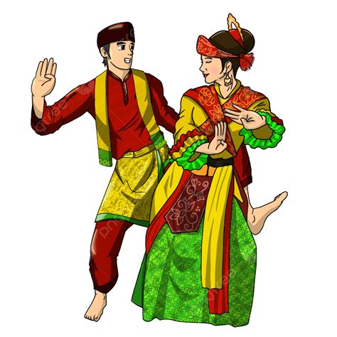 Betawi Couple Clipart Png Vector Psd And Clipart With T – NBKomputer