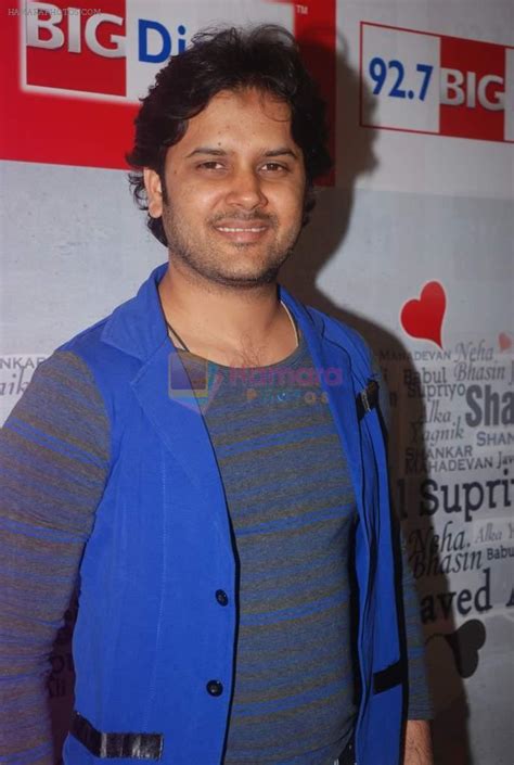 Javed Ali at Love is In the air big fm album launch in Big Fm on 1st ...