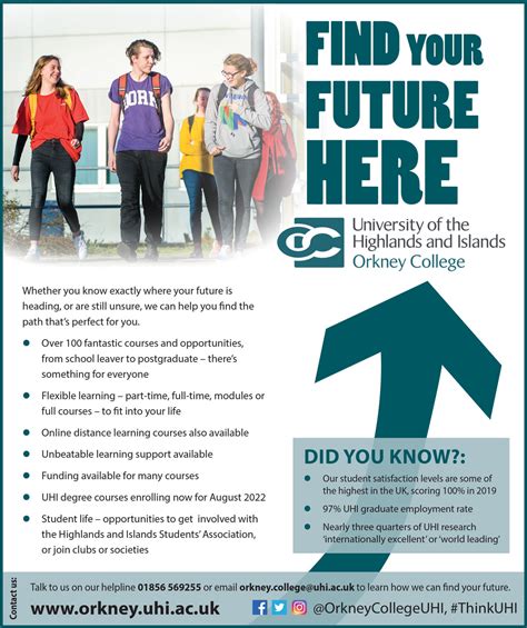 Orkney College - Find Your Future Here - The Orcadian Online