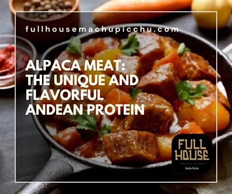 Alpaca Meat: The Unique and Flavorful Andean Protein - 2024