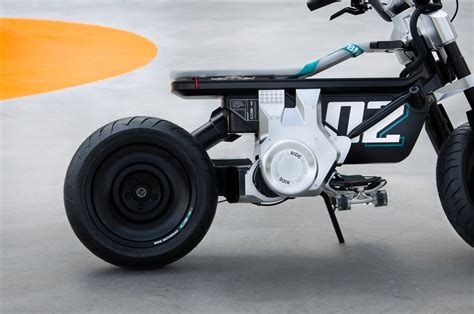 BMW Motorrad Concept CE 02 is a skateboard-inspired stylized urban e ...