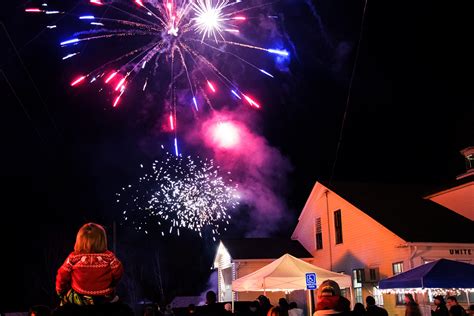 Fireworks Display at Town Hall - Christmas in Bethlehem