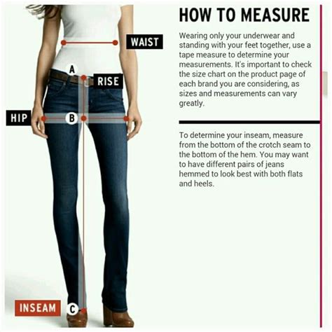 How To Measure Waist On Jeans