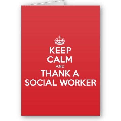 Keep Calm Thank Social Worker Greeting Note Card from Zazzle.com Social ...