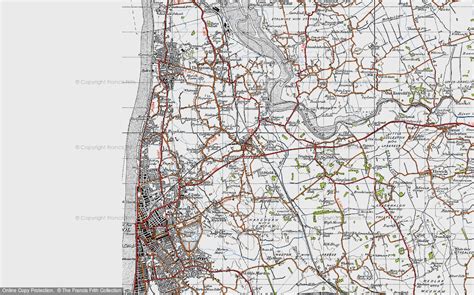 Historic Ordnance Survey Map of Poulton-Le-Fylde, 1947