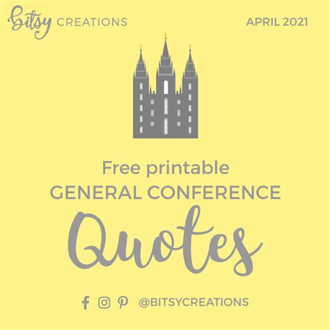 Lds General Conference Quotes April 2024 - Kalie Ethelda