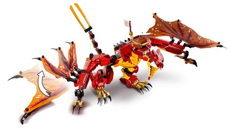 LEGO® Ninjago 71753 Kais Feuerdrache mit Bildern | lifesteyl