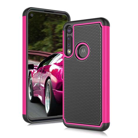 Moto G Power 2020 Case, Case for Motorola Moto G Power 6.4", Njjex Shock Absorbing Dual Layer ...