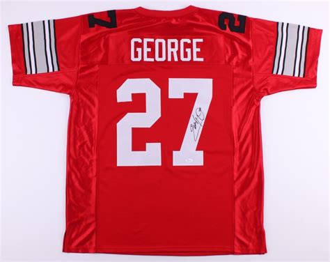 Eddie George Signed Ohio State Buckeyes Jersey (JSA COA) | Pristine Auction