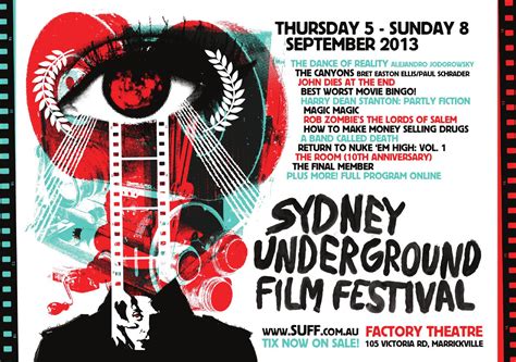 2013 SUFF (Sydney Underground Film Festival) PROGRAM by Sydney Underground Film Festival - Issuu