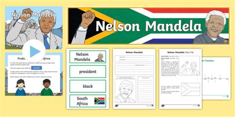 Nelson Mandela Activities - Twinkl Homework Help - Twinkl