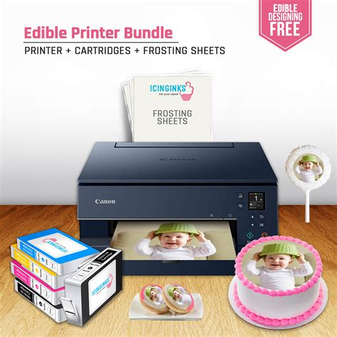 Best Canon Wireless Edible Image Printer System | Icinginks Edible Photo Printer for Cakes