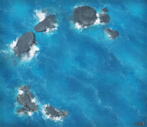 Sea Rocks | BATTLEMAPS