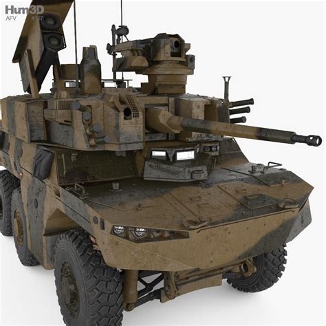 EBRC Jaguar 3D model - Military on Hum3D