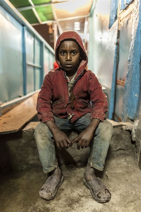 Street Children in Addis Ababa - David Brunetti Photography