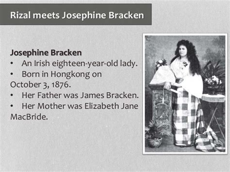 Josephine Bracken - Josephine Bracken On Twitter Ewan Ko Sayou Tsk - Scholars say that there ...