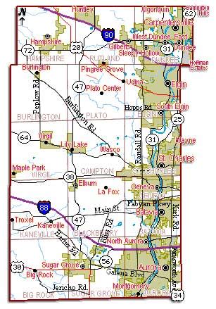 Service Area Map | Aurora Township