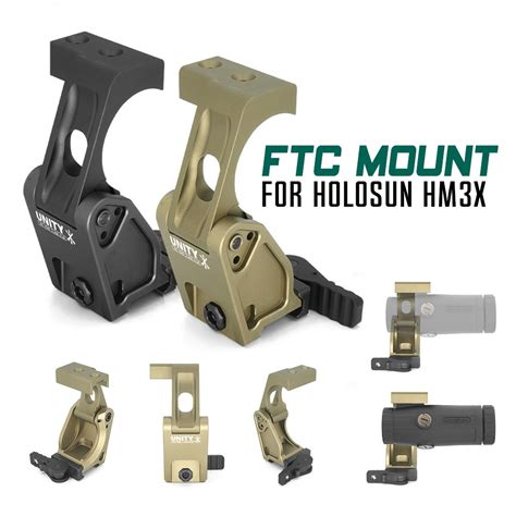 SPECPRECISION FAST FTC QD Mount For Holosun HM3X Magnifier 2.26 ...