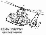 Coast Guard Helicopter Coloring Pages sketch template