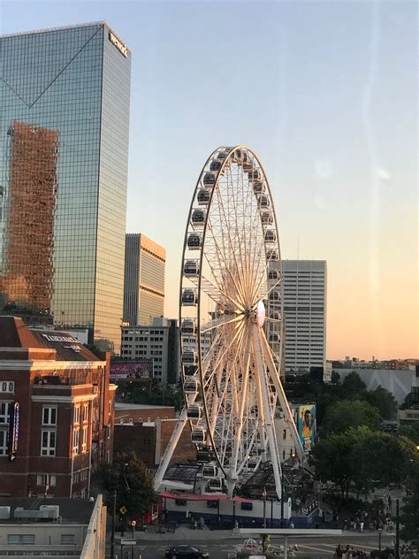 Sky View Ferris Wheel in Atlanta 2019 | Sky view, Oh the places we will ...