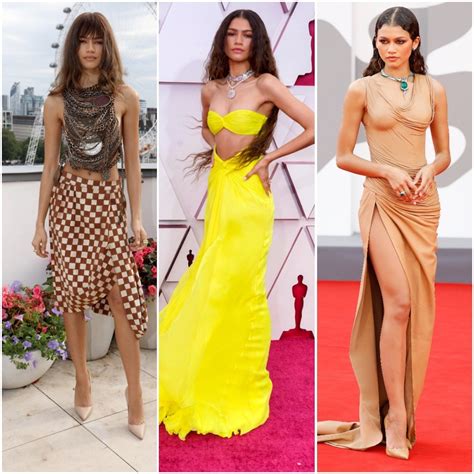 Zendaya's Latest Sexy, Strapless Look Is Actually an Iconic Dress From ...