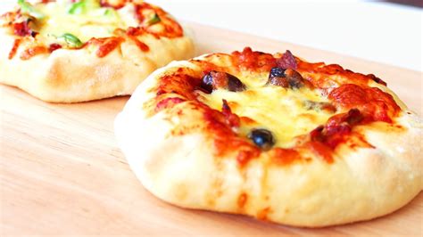 Mini Stuffed Crust Pizza - Video Recipe - YouTube