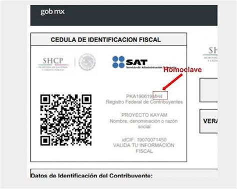 ¿Cuál es la Homoclave del RFC y Cómo Sacarla?