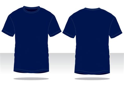 Royal Blue T Shirt Template