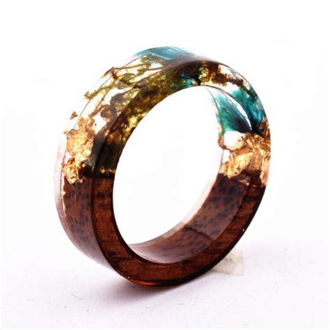 Flower Resin Rings – Sugar & Cotton