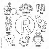 Letter R Coloring Page For Toddlers  Infoupdateorg sketch template