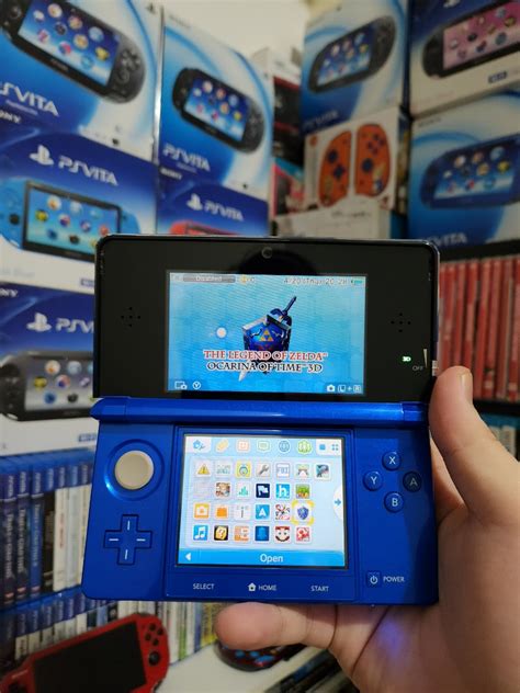 Nintendo 3DS Regular (Blue), Video Gaming, Video Game Consoles ...