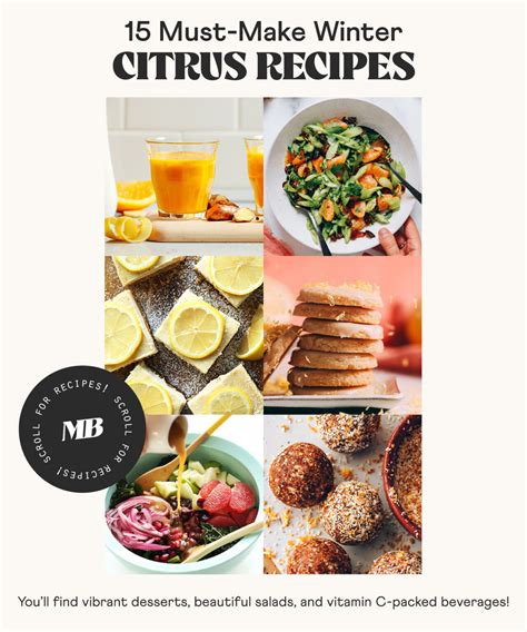 15 Must-Make Citrus Recipes for Winter - Minimalist Baker