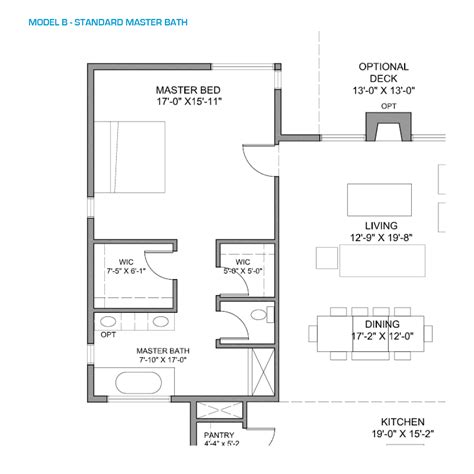 Upgrades - FLOOR PLAN B - Walk-In Master Shower | Santino Court