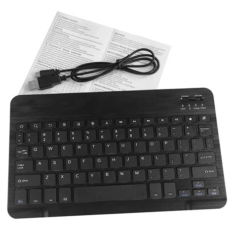 Universal 10 inch slim Bluetooth keyboard For IPAD Android Winds tablet ...