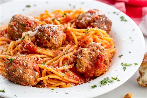 Italian Spaghetti With Meatballs Recipe - All-recipes.us