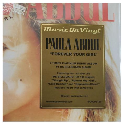 PAULA ABDUL - FOREVER YOUR GIRL | VINILO