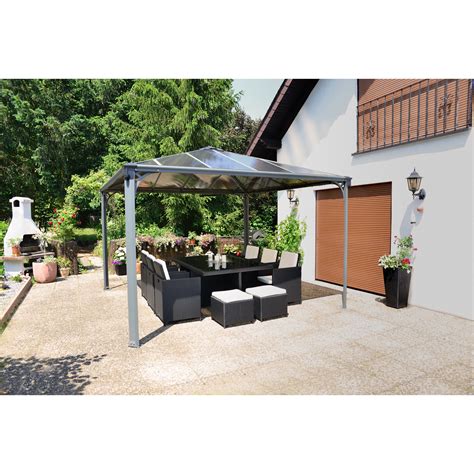 Palram Palram Palermo 3600 12 Ft. W x 12 Ft. D Gazebo & Reviews | Wayfair