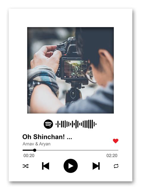 Spotify Music Theme LED Photo Frame – Mnoxet Design