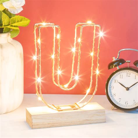 U | Illuminated Alphabet Letter | Gift Discoveries