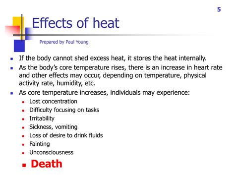 PPT - HEAT STRESS PowerPoint Presentation, free download - ID:476068