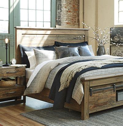 Furniture | Ashley Furniture HomeStore (With images) | Rustic bedroom ...