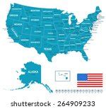United States Map With Flag Free Stock Photo - Public Domain Pictures
