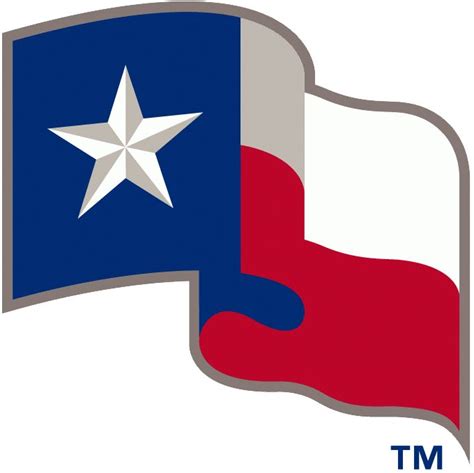 Texas Rangers Alternate Logo (2000) - State flag of Texas waving ...