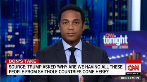 Don Lemon: 'This is CNN Tonight...The POTUS Is a Racist.'