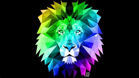 Geometric Lion Wallpapers - Top Free Geometric Lion Backgrounds - WallpaperAccess
